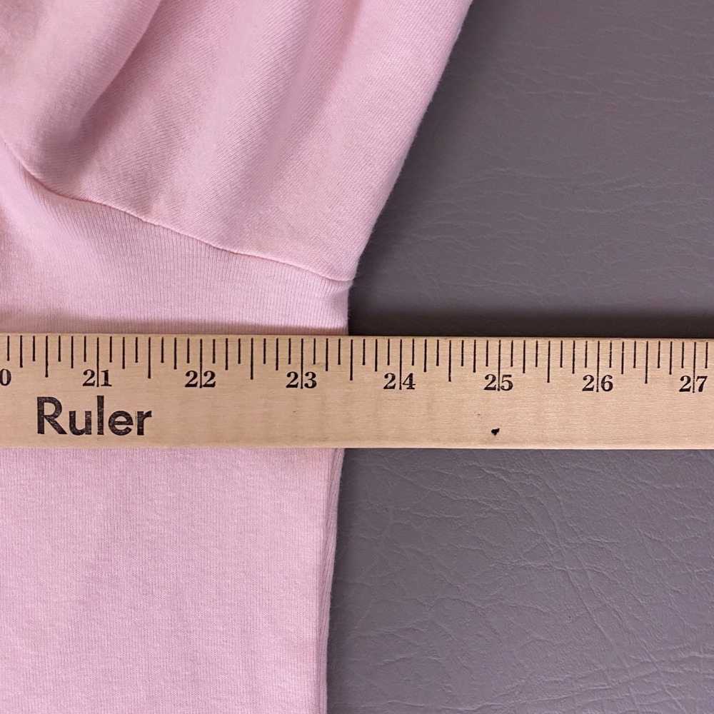 Croft & Barrow The Classic Tee Shirt Womens Plus 2X Pink Long Sleeve 100% Cotton - Picture 7 of 9